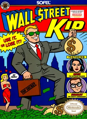 Wall Street Kid (USA) box cover front